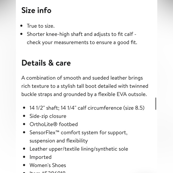 Timberland women’s 8 1/2 suede & leather tall boots - Picture 10 of 11